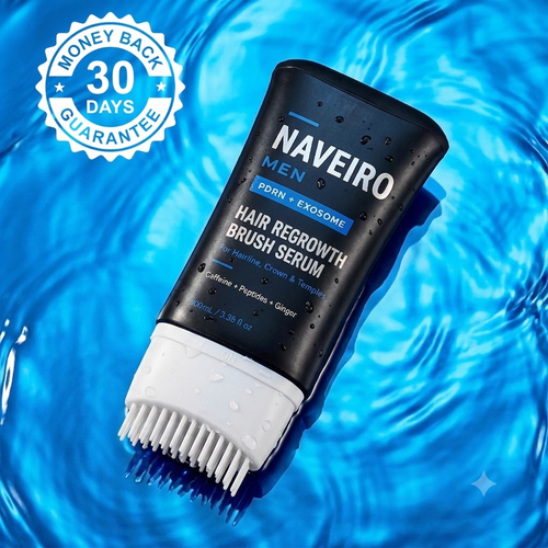 NAVEIRO Hair Growth Brush Serum for Men